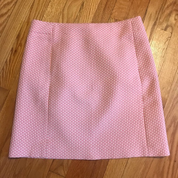 LOFT Dresses & Skirts - Pink and white polka dot skirt LOFT Dresses & Skirts - Pink and white polka dot skirt